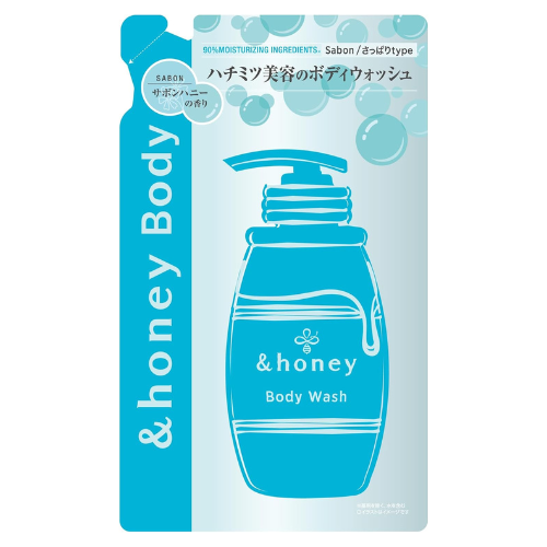 &honey Pixie Sabon Clear Body Wash Refill - 440ml - TODOKU Japan - Japanese Beauty Skin Care and Cosmetics