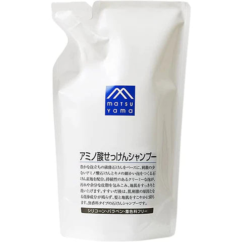 Matsuyama M-Mark Amino Acid Soap Shampoo 550ml - Refill - TODOKU Japan - Japanese Beauty Skin Care and Cosmetics