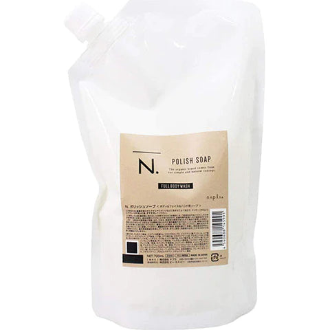 N. Polish Soap Body Face And Hand Soap 700ml - Refill - TODOKU Japan - Japanese Beauty Skin Care and Cosmetics