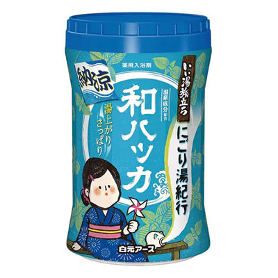 Iiyu Tabidachi Cool Nigori Bath Salts Bottle - 540g - TODOKU Japan - Japanese Beauty Skin Care and Cosmetics