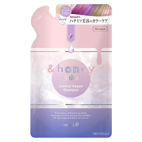 &honey Color Control Repair Shampoo 350ml - Muguet Honey Scent - TODOKU Japan - Japanese Beauty Skin Care and Cosmetics