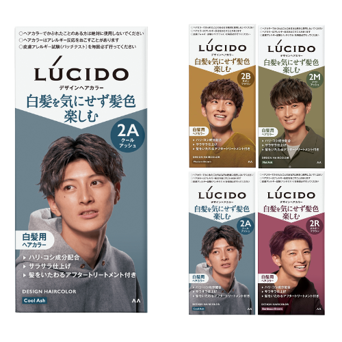 Lucido Design Hair Color For Gray Hair - TODOKU Japan - Japanese Beauty Skin Care and Cosmetics