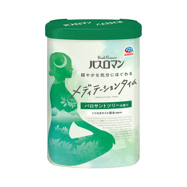 Earth Bath Roman Meditation Time Bath Salts - 540g - Palo Santo Tree - TODOKU Japan - Japanese Beauty Skin Care and Cosmetics