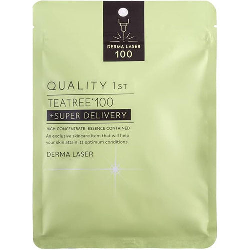 Quality 1st Derma Laser Super Tea Tree 100 Mask - 7 sheets - TODOKU Japan - Japanese Beauty Skin Care and Cosmetics