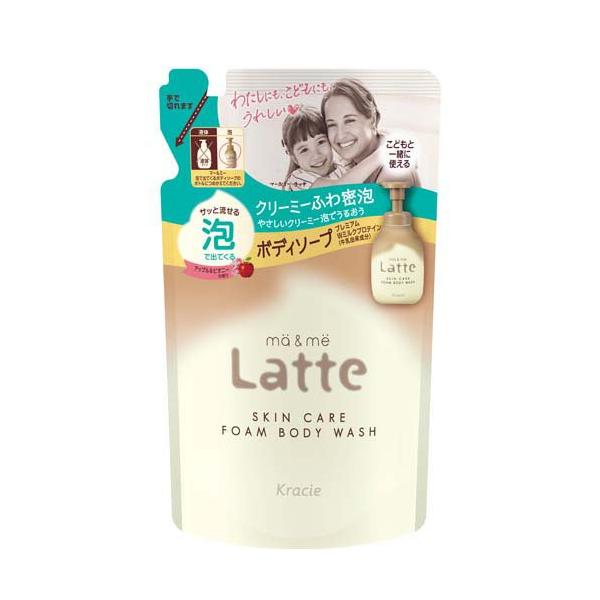 Ma&Me Latte Foam Body Soap Refill - 420ml - TODOKU Japan - Japanese Beauty Skin Care and Cosmetics