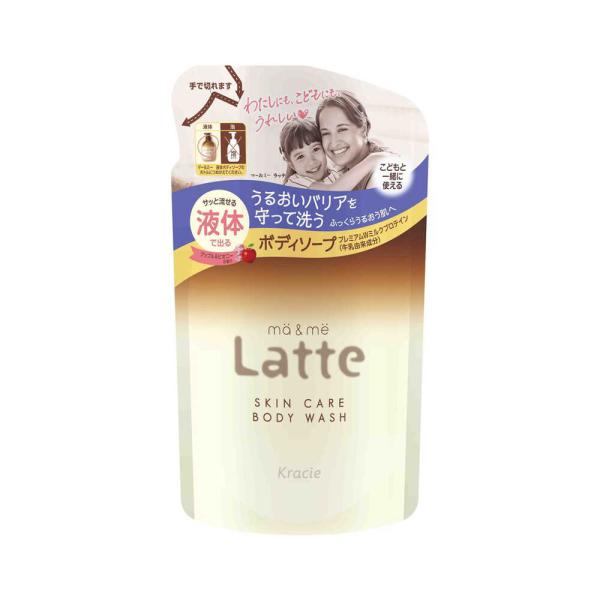 Ma&Me Latte Body Soap Refill - 360ml - TODOKU Japan - Japanese Beauty Skin Care and Cosmetics