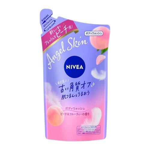 Nivea Angel Skin Body Wash Refill 360ml - Peach & Fruity - TODOKU Japan - Japanese Beauty Skin Care and Cosmetics