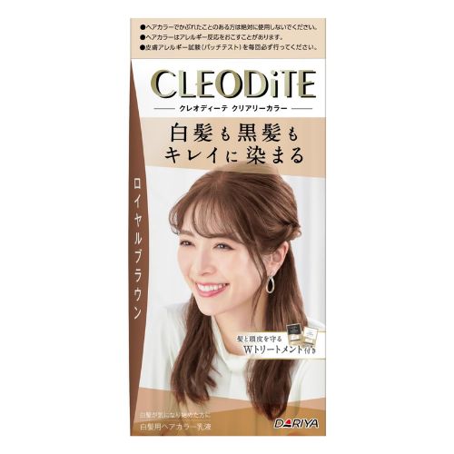 CLEODITE Clearly Color Hair Color Royal Brown - TODOKU Japan - Japanese Beauty Skin Care and Cosmetics
