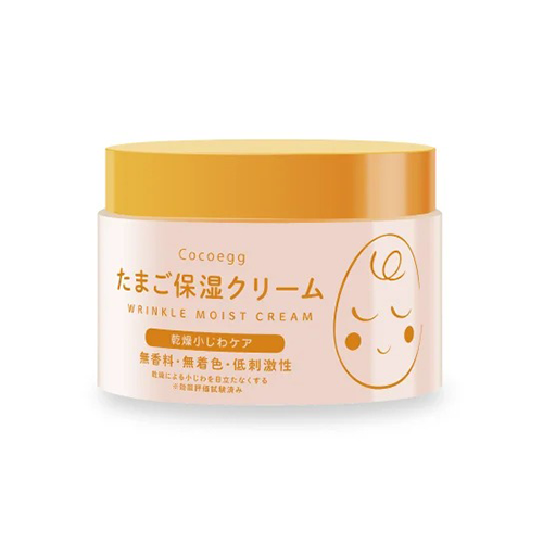 Cocoegg Wrinkle Moist Cream - 180g - TODOKU Japan - Japanese Beauty Skin Care and Cosmetics