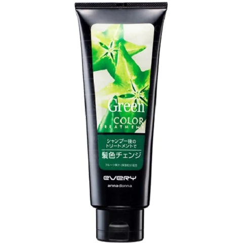 Anna Donna Every Color Treatment 160g - Green - TODOKU Japan - Japanese Beauty Skin Care and Cosmetics