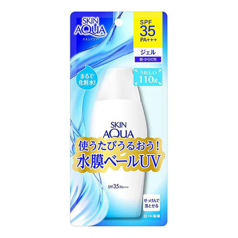 Skin Aqua Rohto Newer Model Super Moisture Gel 110g - SPF35/PA+++ - TODOKU Japan - Japanese Beauty Skin Care and Cosmetics
