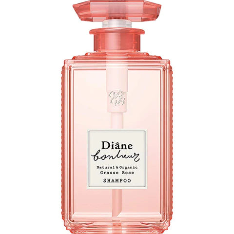 Moist Diane Bonheur Hair Shampoo 500ml - Grasse Rose - TODOKU Japan - Japanese Beauty Skin Care and Cosmetics