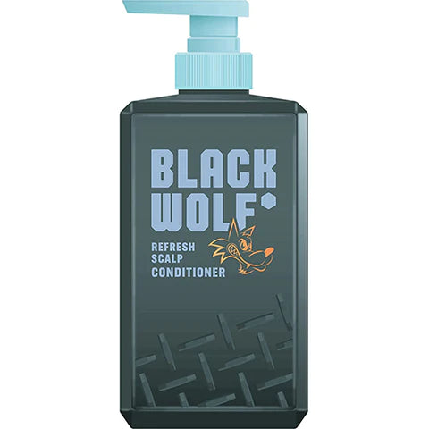 BLACK WOLF Refresh Scalp Conditioner - 380ml - TODOKU Japan - Japanese Beauty Skin Care and Cosmetics
