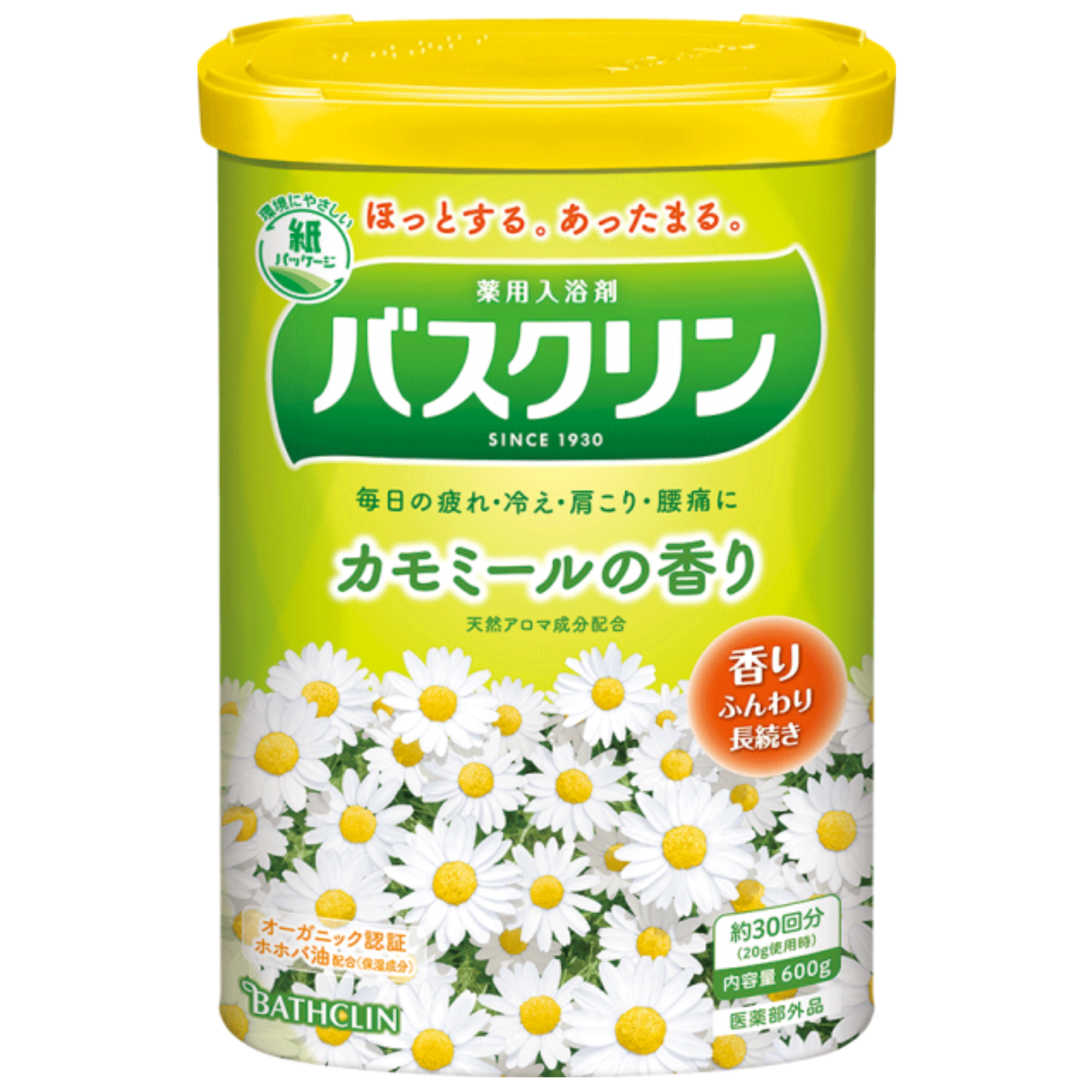 Bathclin Standard Bath Salts - 600g - TODOKU Japan - Japanese Beauty Skin Care and Cosmetics