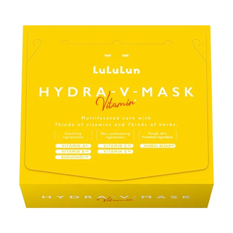 Lululun Hydra Vitamin Face Mask - 28pcs - TODOKU Japan - Japanese Beauty Skin Care and Cosmetics