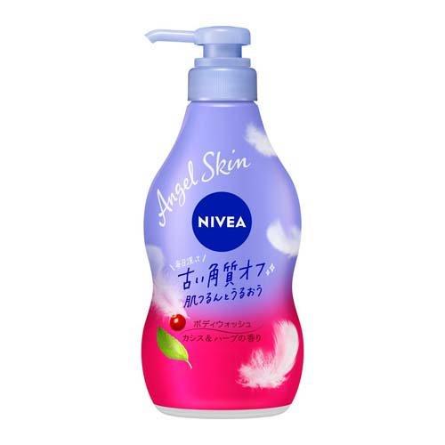 Nivea Angel Skin Body Wash 480ml - Blackcurrant & Herb - TODOKU Japan - Japanese Beauty Skin Care and Cosmetics