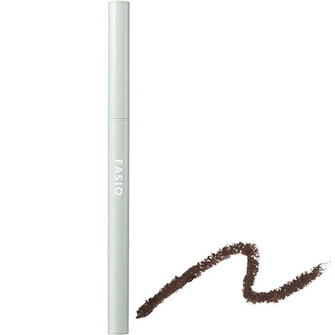 Kose Fasio Pencil Eyeliner 0.1ml - Brown - TODOKU Japan - Japanese Beauty Skin Care and Cosmetics