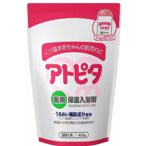 Atopita Baby Moisturizing Bath Salts - 400g - Refill - TODOKU Japan - Japanese Beauty Skin Care and Cosmetics