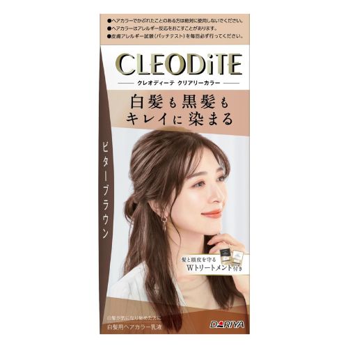 CLEODITE Clearly Color Hair Color Bitter Brown - TODOKU Japan - Japanese Beauty Skin Care and Cosmetics