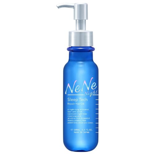 NeNe Night Sleep Tech Repair Hair Oil - 100ml - TODOKU Japan - Japanese Beauty Skin Care and Cosmetics