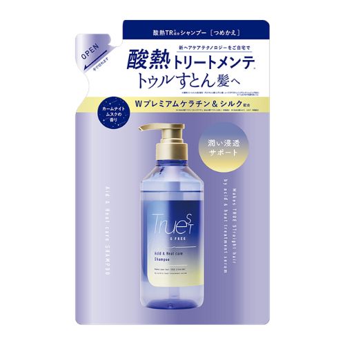 TRUEST by S FREE Acid Heat TR Shampoo - Refill - 400ml - TODOKU Japan - Japanese Beauty Skin Care and Cosmetics