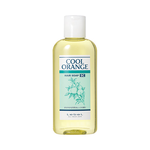 Lebel Cool Orange Hair Soap SC (Super Cool Type) -200ml - TODOKU Japan - Japanese Beauty Skin Care and Cosmetics