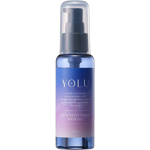 YOLU Calm Night Hair Repair Oil - 80ml - TODOKU Japan - Japanese Beauty Skin Care and Cosmetics