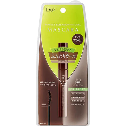 D-UP Perfect Extension Mascara For Curl - Cherry Brown - TODOKU Japan - Japanese Beauty Skin Care and Cosmetics