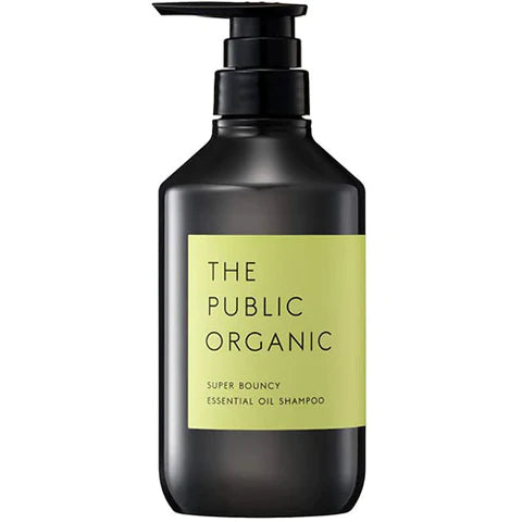 The Public Organic Super Bouncy Essential Oil Shampoo - 480ml - TODOKU Japan - Japanese Beauty Skin Care and Cosmetics