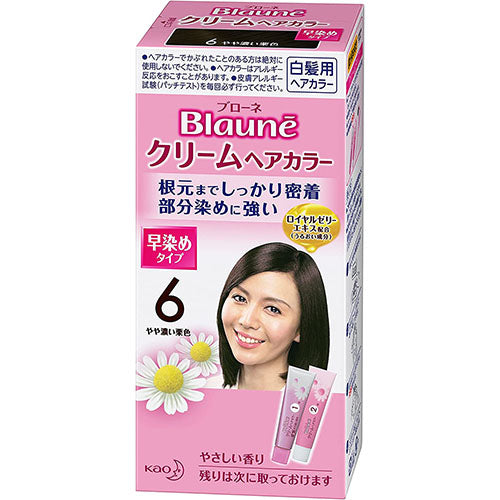 Kao Blaune Cream Hair Color - TODOKU Japan - Japanese Beauty Skin Care and Cosmetics