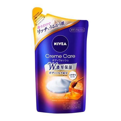Nivea Cream Care Body Wash Refill 360ml - Premium Honey - TODOKU Japan - Japanese Beauty Skin Care and Cosmetics