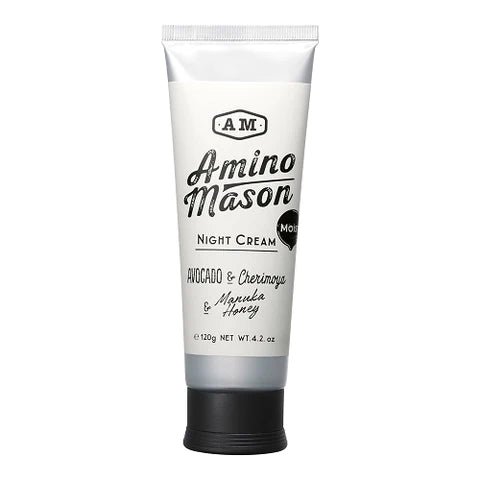 Stella Seed Amino Mason Moist Night Cream 120g - White Rose Bouquet Scent - TODOKU Japan - Japanese Beauty Skin Care and Cosmetics