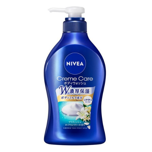 Nivea Cream Care Body Wash 480ml - Royal Lily - TODOKU Japan - Japanese Beauty Skin Care and Cosmetics