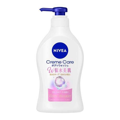Nivea Cream Care Body Wash 470ml - Floral Bouquet - TODOKU Japan - Japanese Beauty Skin Care and Cosmetics