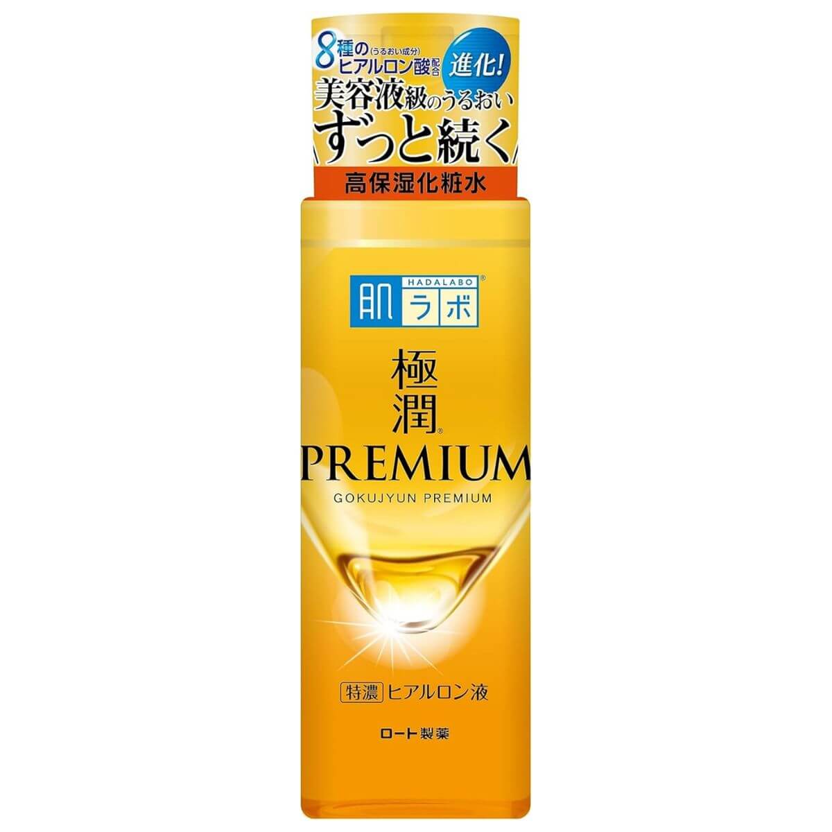 Rohto Hadalabo Gokujun Premium Hyaluronic Essence Face Lotion - 170ml - TODOKU Japan - Japanese Beauty Skin Care and Cosmetics