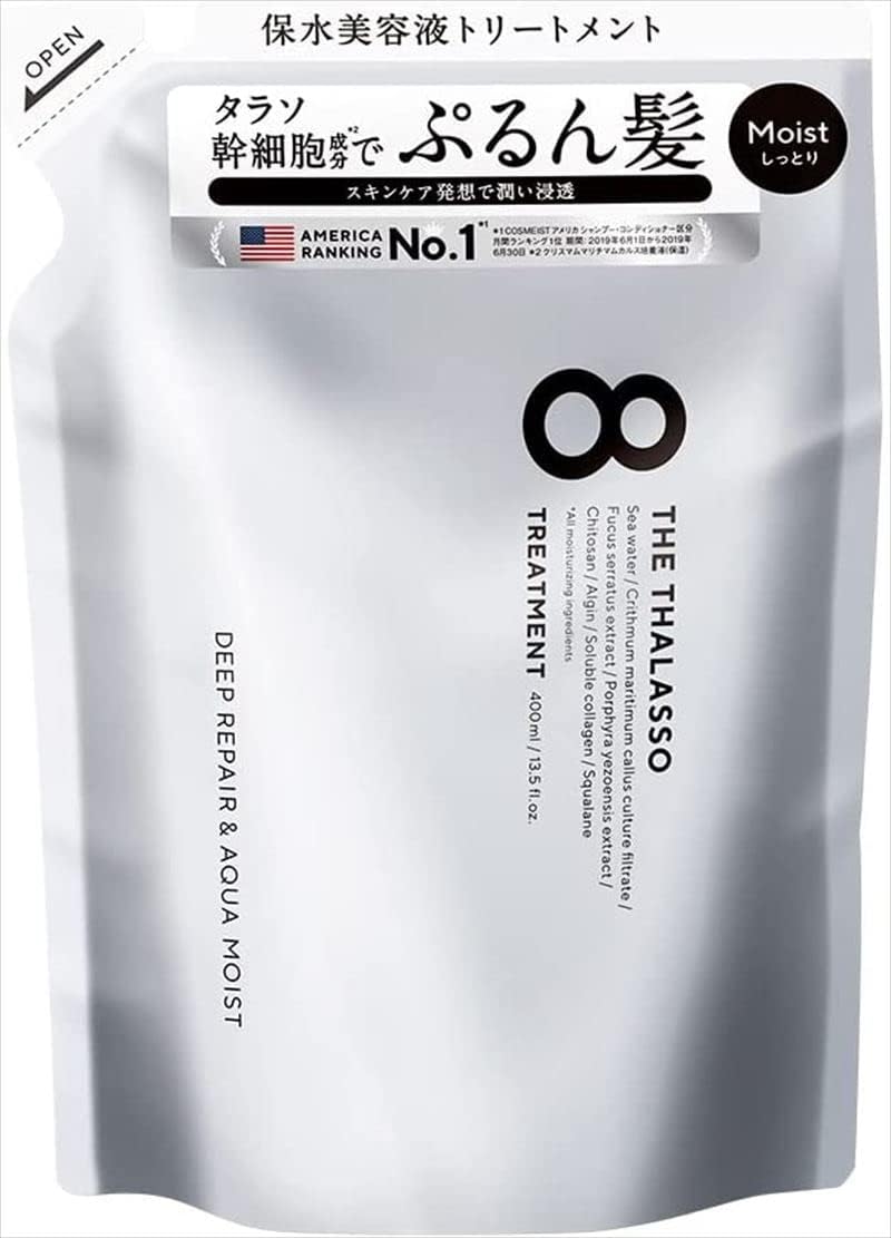 8 THE THALASSO (Eight The Thalasso) Moist Treatment - Refill -400ml - TODOKU Japan