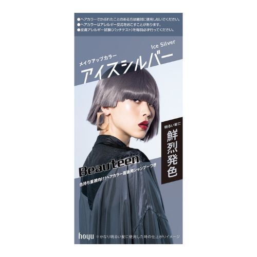Hoyu Beauteen Makeup Color - Ice Silver - TODOKU Japan - Japanese Beauty Skin Care and Cosmetics