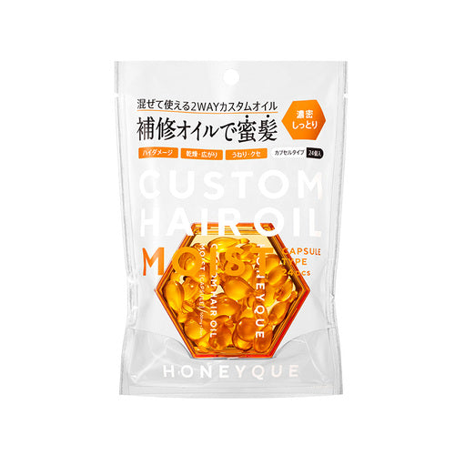 HONEYQUE Deep Repair Hair Oil Moist Capsule Type - TODOKU Japan - Japanese Beauty Skin Care and Cosmetics