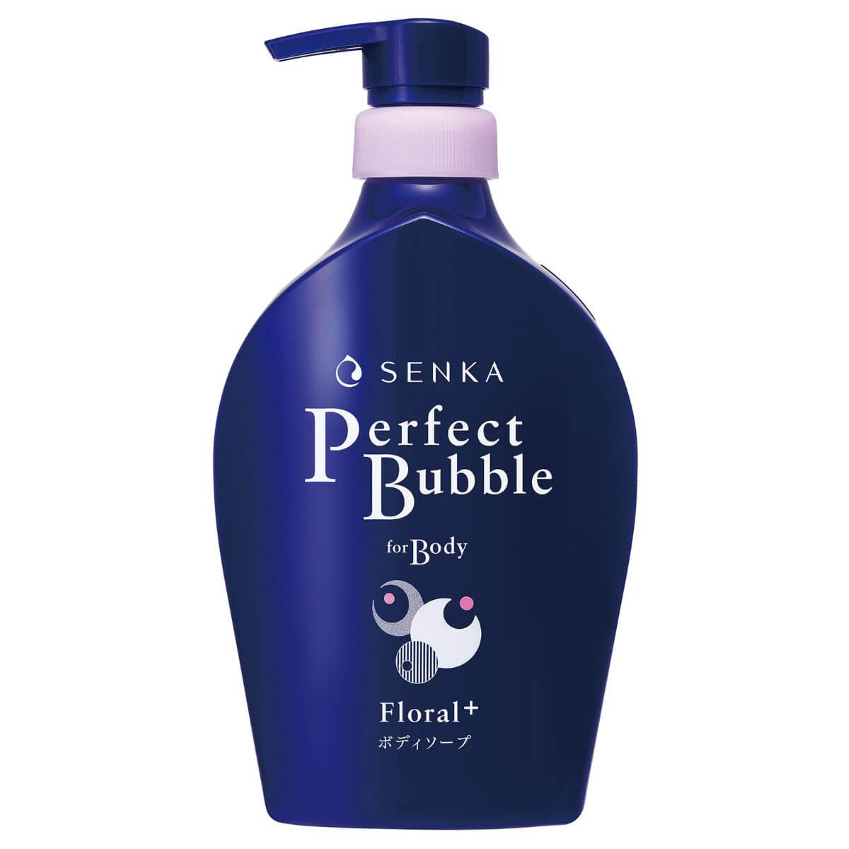 Senka Perfect Bubble For Body Floral Plus N - 500mL - TODOKU Japan - Japanese Beauty Skin Care and Cosmetics