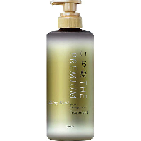 Ichikami The Premium Extra Damage Care Hair Treatment 480ml - Shiny Moist - TODOKU Japan - Japanese Beauty Skin Care and Cosmetics