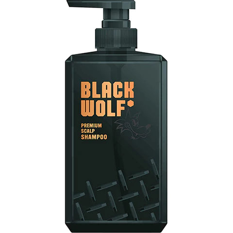 BLACK WOLF Premium Scalp Shampoo - 380ml - TODOKU Japan - Japanese Beauty Skin Care and Cosmetics