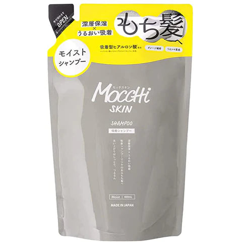 MoccHi SKIN Adsorption Shampoo M Refill 400ml - TODOKU Japan - Japanese Beauty Skin Care and Cosmetics