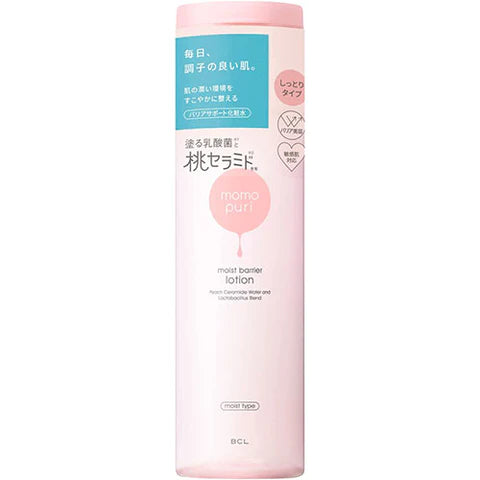 Momopuri Moisturizing Barrier Lotion M Moist Type 200ml - TODOKU Japan - Japanese Beauty Skin Care and Cosmetics