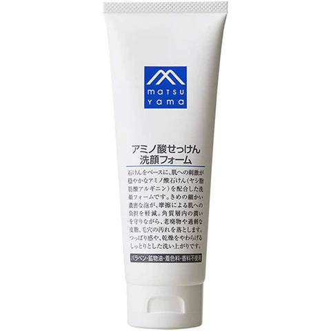 Matsuyama M-Mark Amino Acid Soap Face Wash Foam 120g - TODOKU Japan - Japanese Beauty Skin Care and Cosmetics