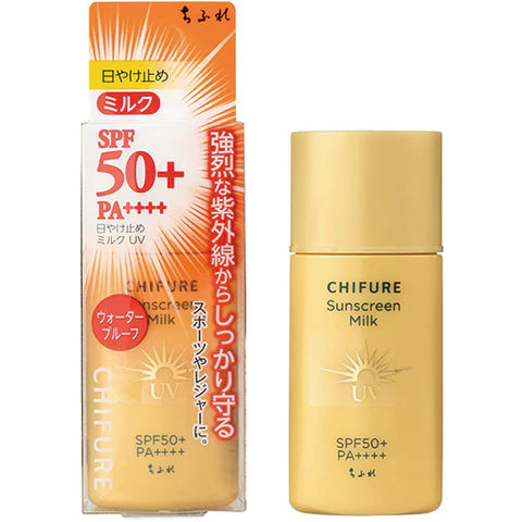 Chifure Sunscreen Milk UV SPF50+/ PA++++ 30ml - TODOKU Japan - Japanese Beauty Skin Care and Cosmetics