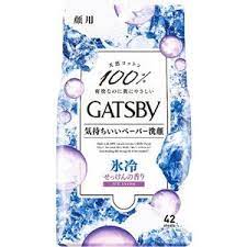 Gatsby Facial Paper 1box for 42 Sheets - Ice Sope - TODOKU Japan - Japanese Beauty Skin Care and Cosmetics