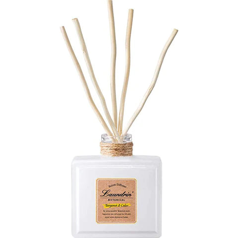 Laundrin Room Diffuser 80ml - Bergamot & Cedar - TODOKU Japan - Japanese Beauty Skin Care and Cosmetics