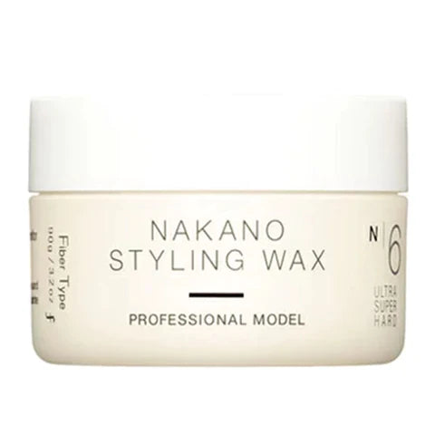 Nakano styling Wax Fiber Type 6F Ultra Super Hard 90g - TODOKU Japan