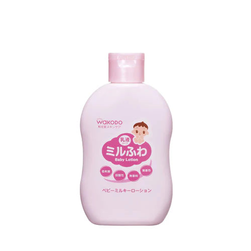 Wakodo Baby Milky Lotion - 150ml - TODOKU Japan - Japanese Beauty Skin Care and Cosmetics