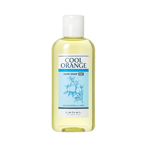 Lebel Cool Orange Hair Soap UC (Ultra Cool Type) -200ml - TODOKU Japan - Japanese Beauty Skin Care and Cosmetics